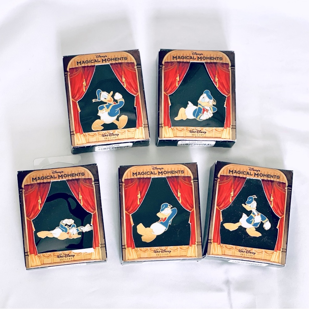 Disney Magical Moments Donald Duck 65th Anniversary Bundle Pins - NWOT